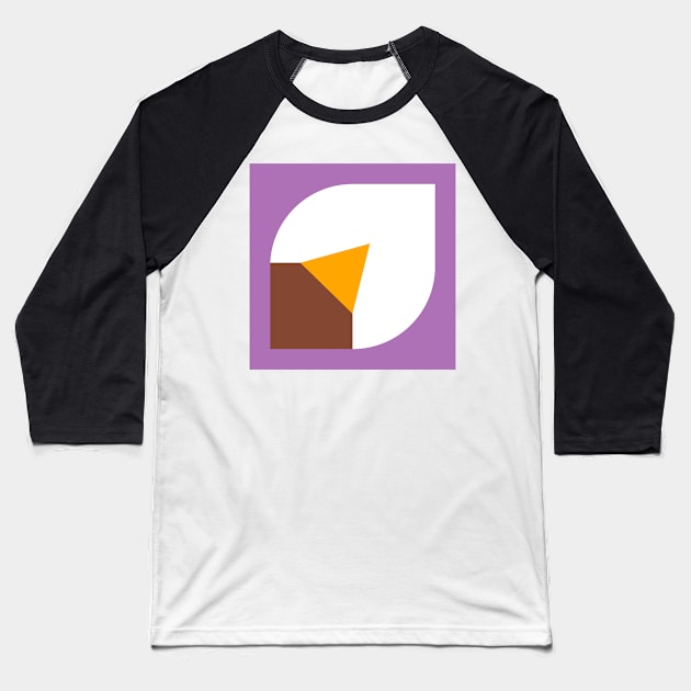 Abstract - the drop Baseball T-Shirt by stephenignacio